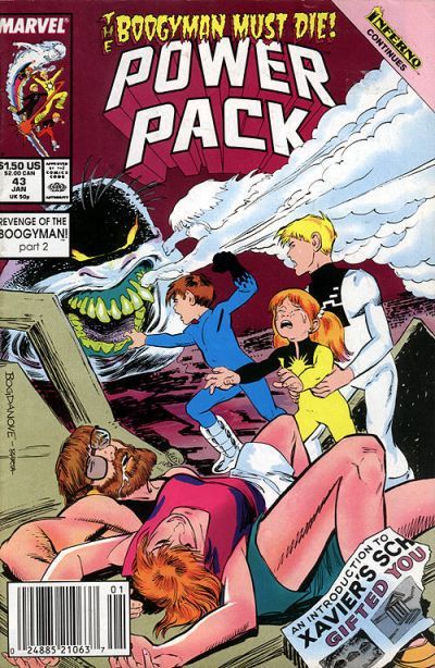 Power Pack #43 Comic