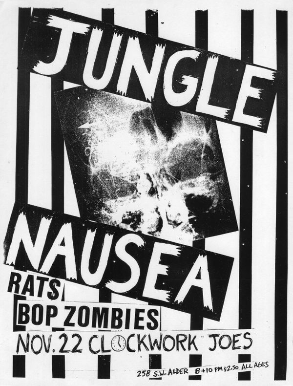 MXP-43.9 Jungle Nausea 1980 Clockwork Joes  Nov 22