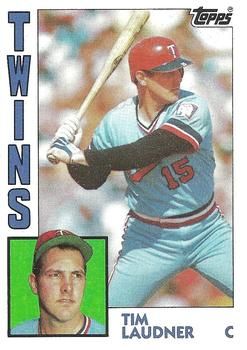 1986 Topps #184 outlet Tim Laudner Baseball Card