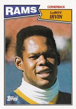 LeRoy Irvin 1987 Topps #158 Sports Card