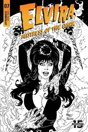 Elvira: Mistress of the Dark #7 (20 Copy Royle B&w Cover)