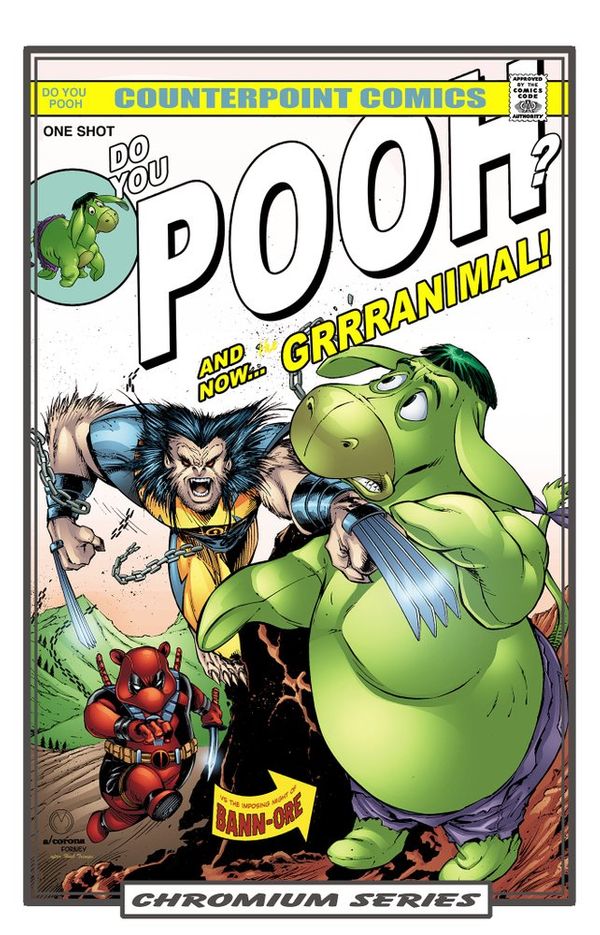 Do You Pooh? #1 ("Incredible Hulk 181 Homage" Chromium Edition)