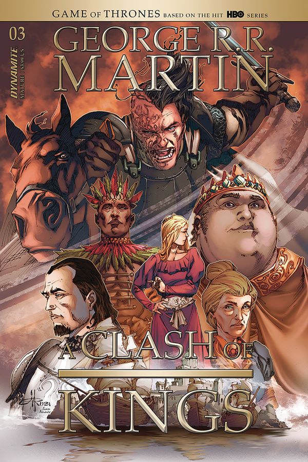 Game of Thrones: A Clash of Kings #3 (Cover B Rubi)