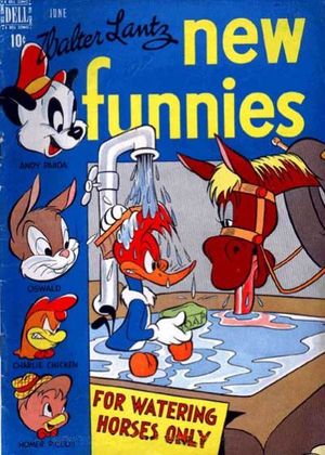 Walter Lantz New Funnies #136