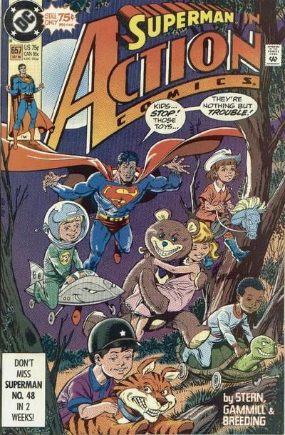 Action Comics #657 Comic