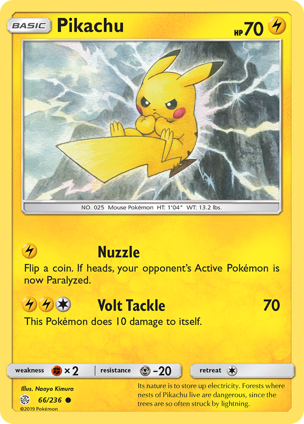 Pikachu (66/236) - Cosmic Eclipse