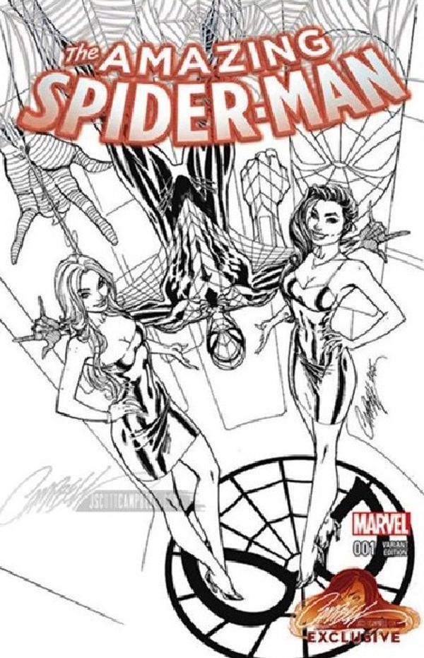 Amazing Spider-man #1 (J. Scott Campbell Store Sketch Variant)