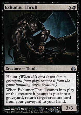 Exhumer Thrull (Guildpact) Trading Card