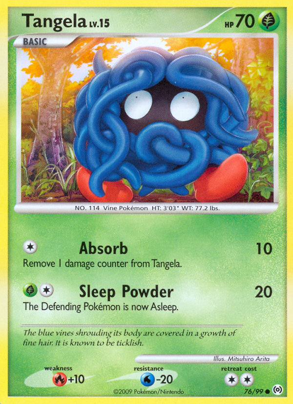 Tangela (76/99) - Arceus Pokémon Card