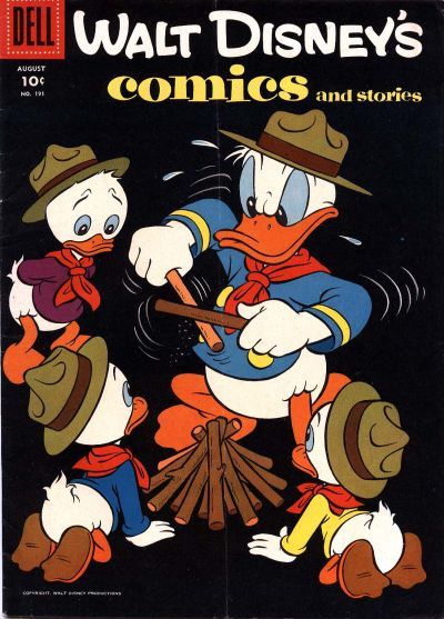 Walt Disney's Comics and Stories #191 Comic