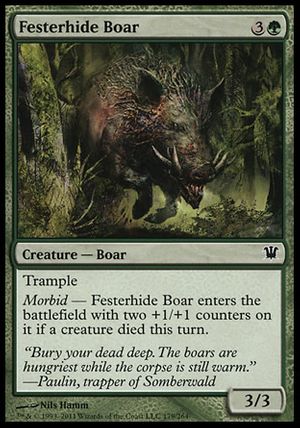 Festerhide Boar (Innistrad)