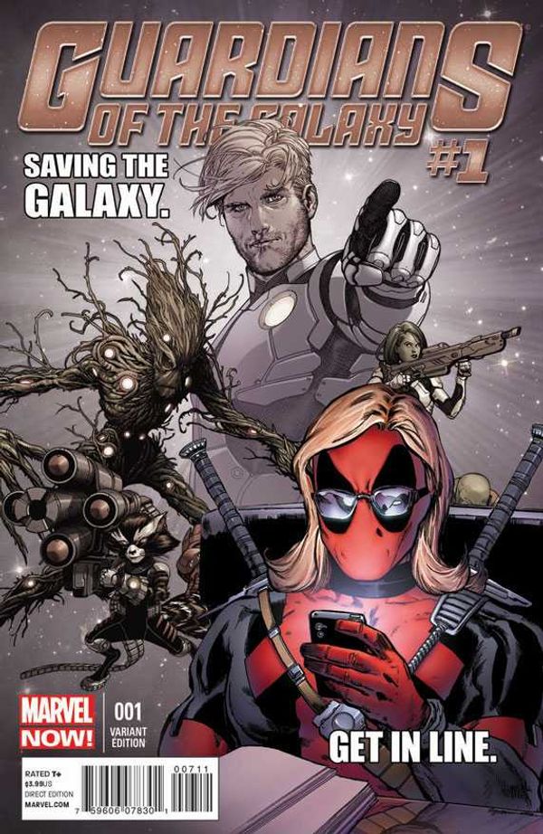 Guardians of the Galaxy #1 (Deadpool Cover)