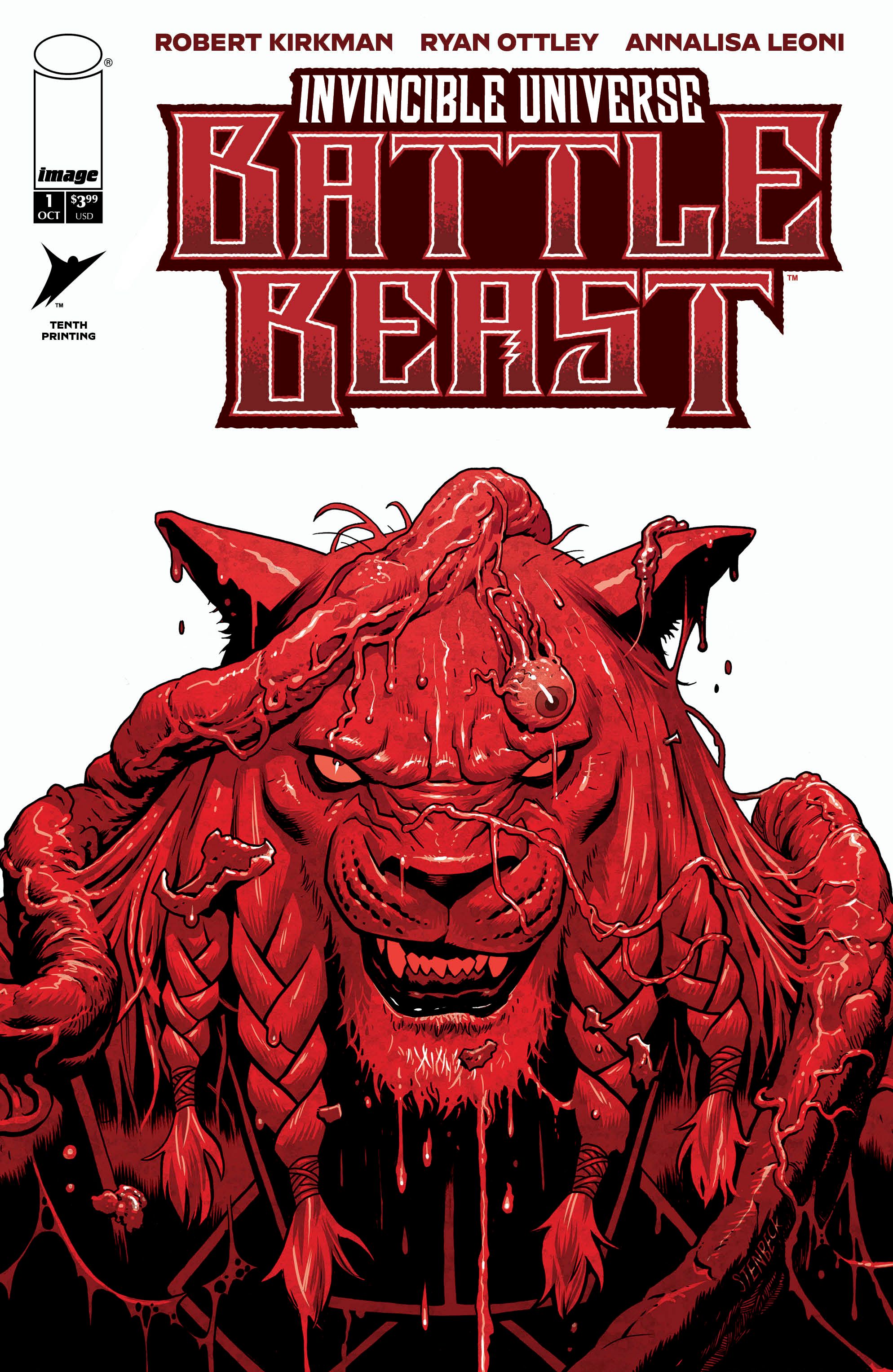 Invincible Universe: Battle Beast #1 (10th Ptg Cvr I Ben Stenbeck Variant) Comic