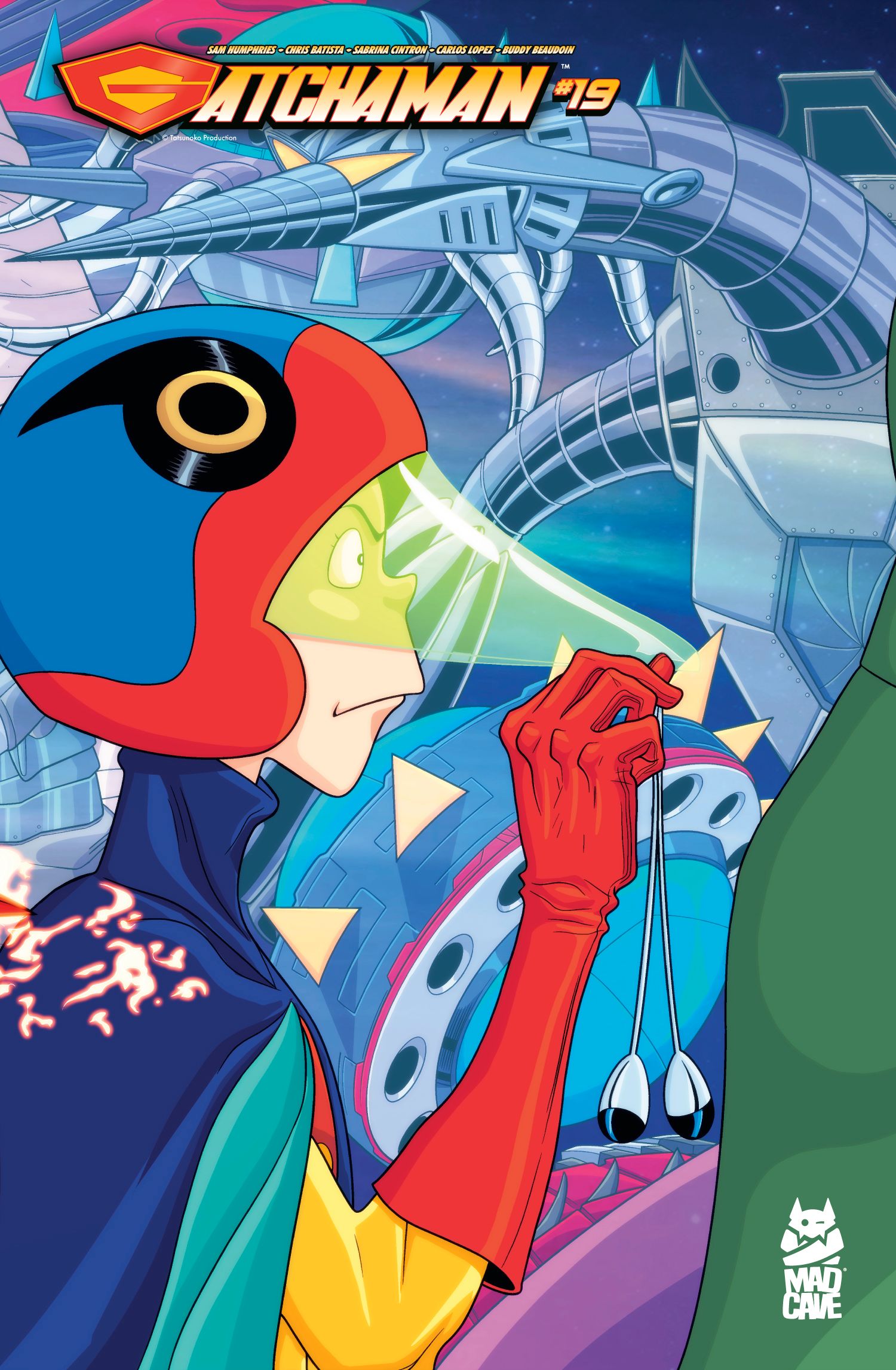 Gatchaman  #19 (Cvr B Chris Batista Sabrina Cintron Connecting Variant) Comic