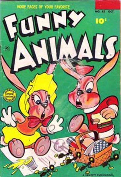 Fawcett's Funny Animals #82 Comic