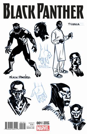 Black Panther #1 (Stelfreeze Design Variant)