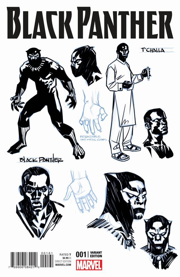 Black Panther #1 (Stelfreeze Design Variant)