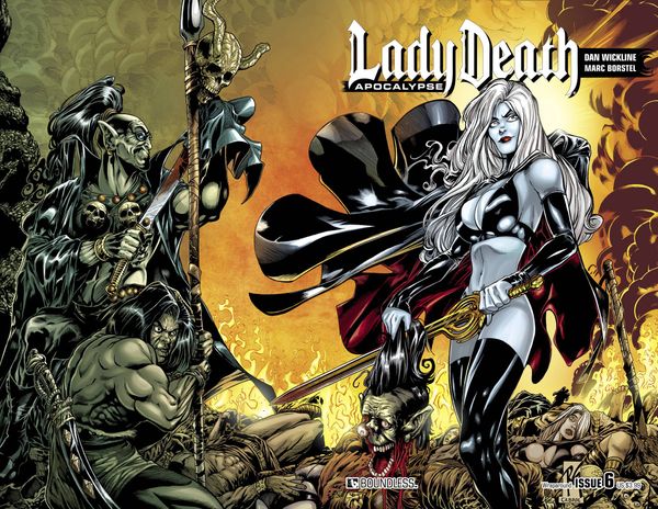 Lady Death: Apocalypse #6 (Wrap Cover)