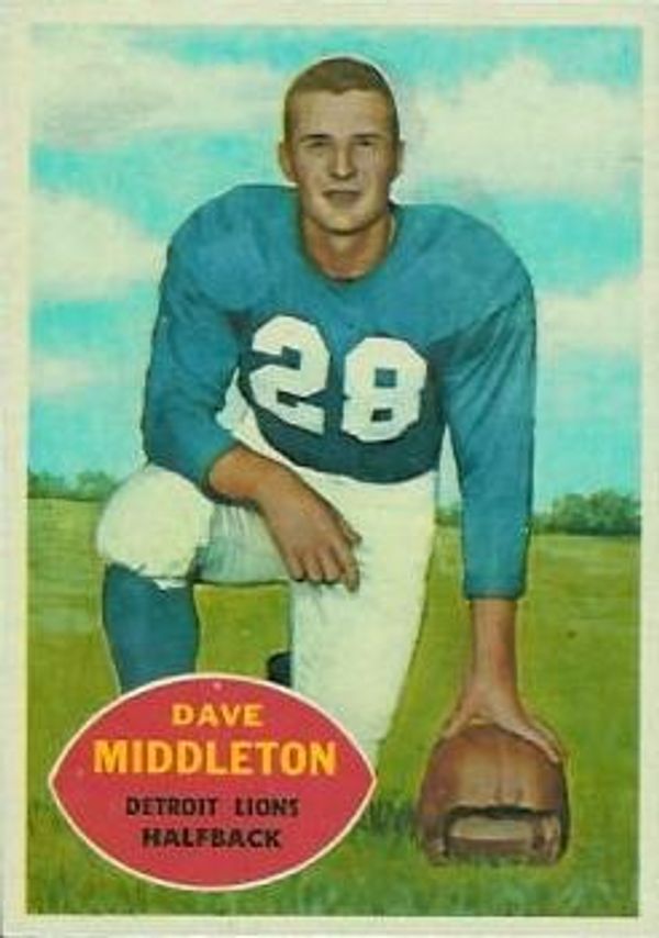 Dave Middleton 1960 Topps #43