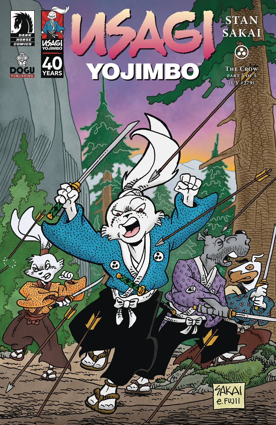 Usagi Yojimbo: The Crow #5 Comic