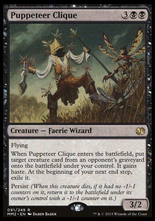 Puppeteer Clique (Modern Masters 2015) Trading Card