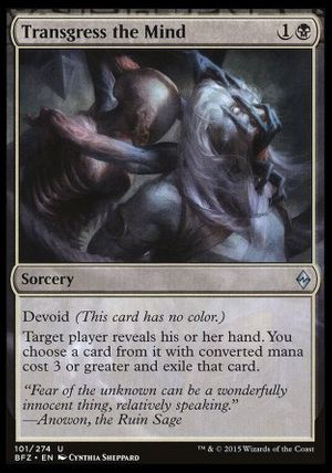 Transgress the Mind (Battle for Zendikar)