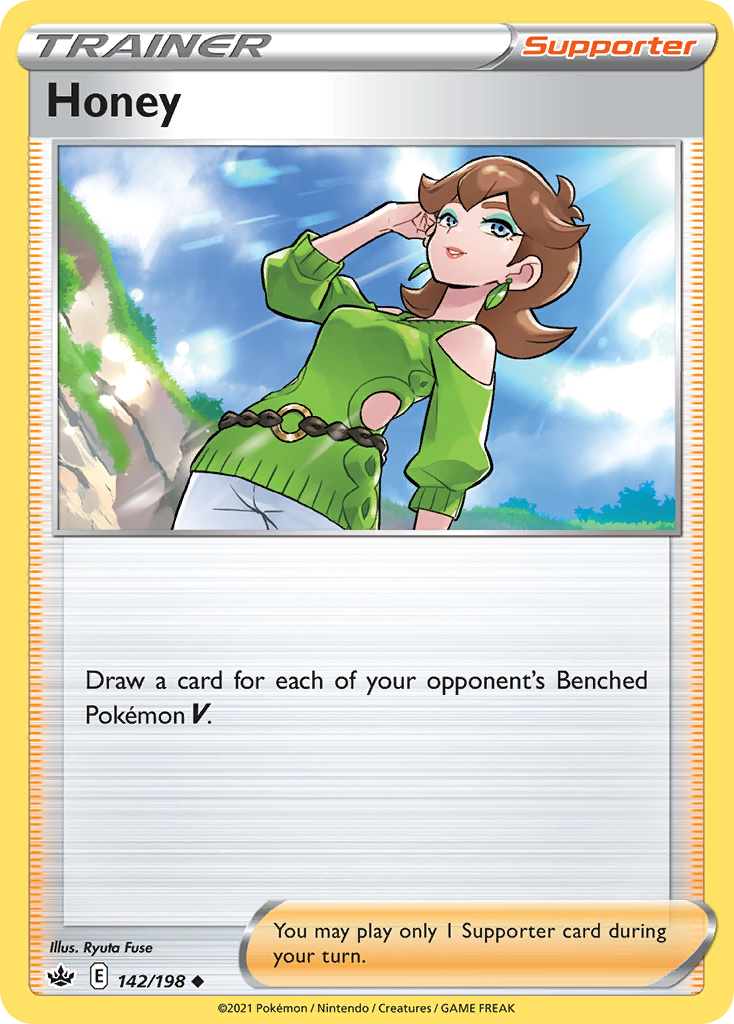 Honey (Trainer: Supporter) (142/198) - Chilling Reign Pokémon Card