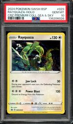 Rayquaza (SWSH029) - SWSH Black Star Promos