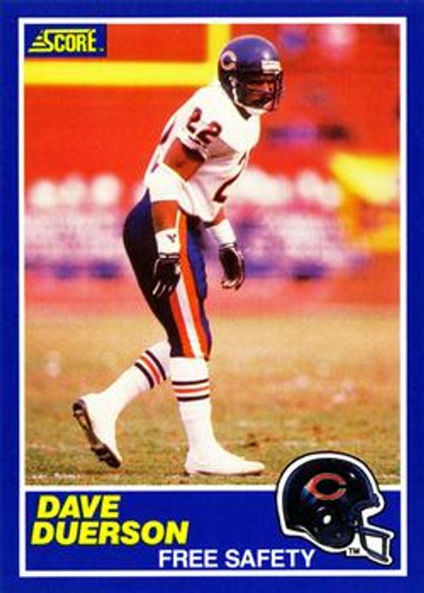 Dave Duerson 1989 Score #22