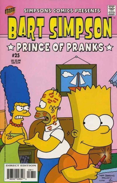 Simpsons Comics Presents Bart Simpson #25 Comic