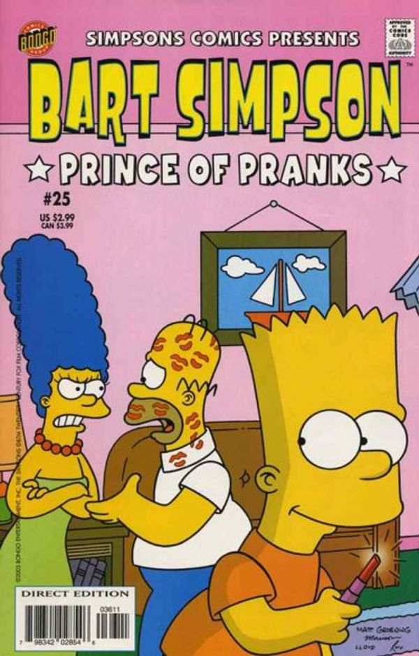 Simpsons Comics Presents Bart Simpson #25