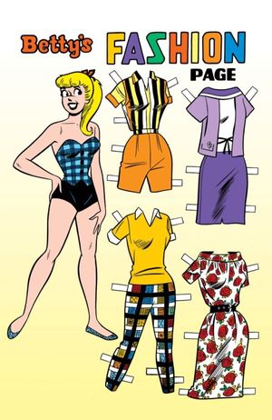 Archie Comics 85th Anniversary Presents: Betty and Veronica Fashion Pages #1 (Cover B Dan DeCarlo Betty Variant)