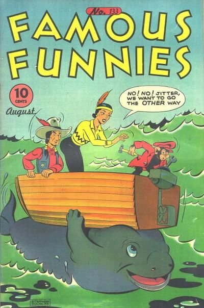 Famous Funnies #133 Comic