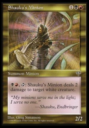 Shauku's Minion (Mirage)