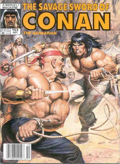 The Savage Sword of Conan #153 Comic