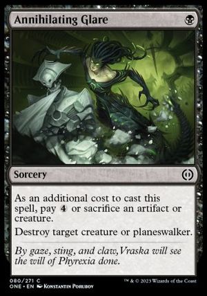 Annihilating Glare (Phyrexia: All Will Be One)