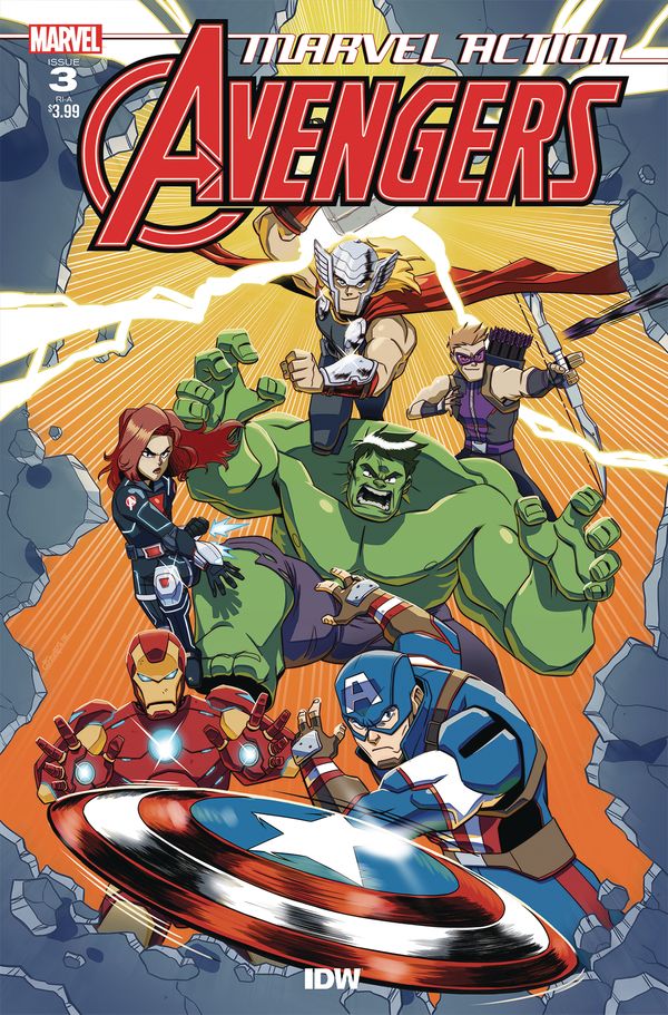 Marvel Action: Avengers #3 (10 Copy Cover Jampole)