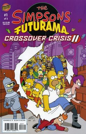 Simpsons Futurama Crossover Crisis II #1