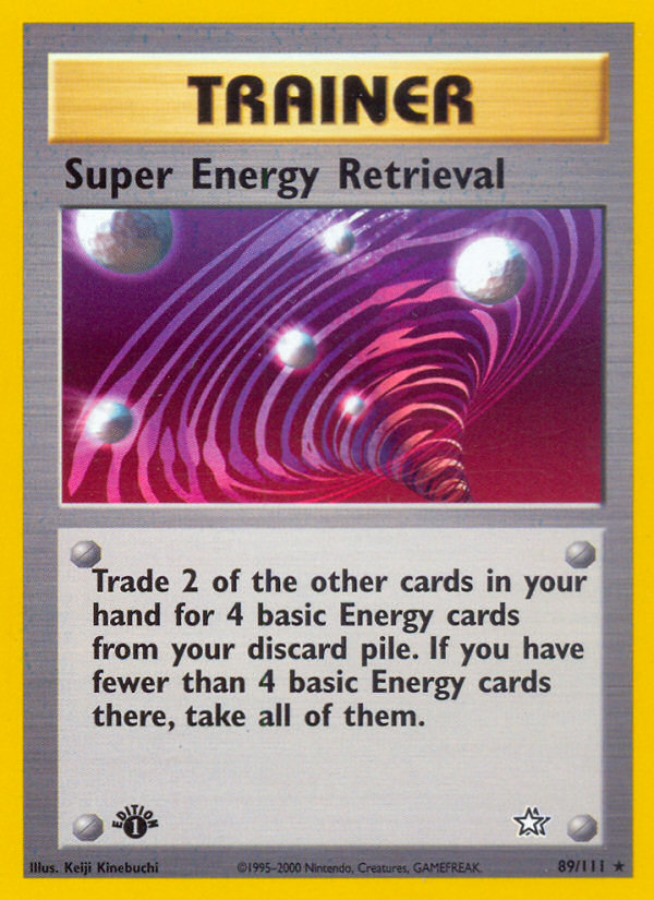 Super Energy Retrieval (89/111) - Neo Genesis Pokémon Card