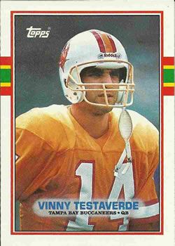 Vinny Testaverde 1989 Topps #327 Sports Card