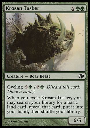 Krosan Tusker (Garruk vs. Liliana) Trading Card