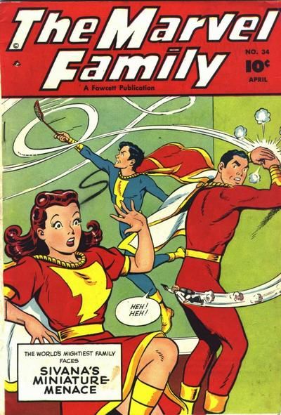 The Marvel Family #34 Comic