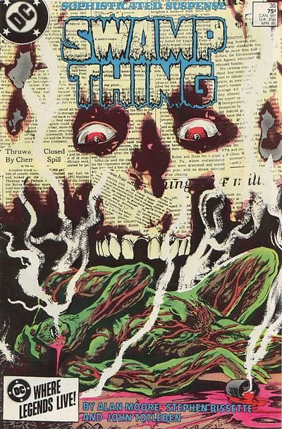 The Saga of Swamp Thing #35 Comic