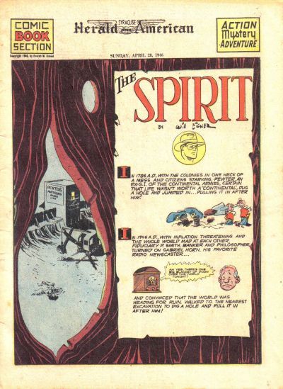 Spirit Section #4/28/1946 Comic