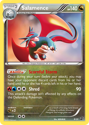 Salamence (8/20) - Dragon Vault