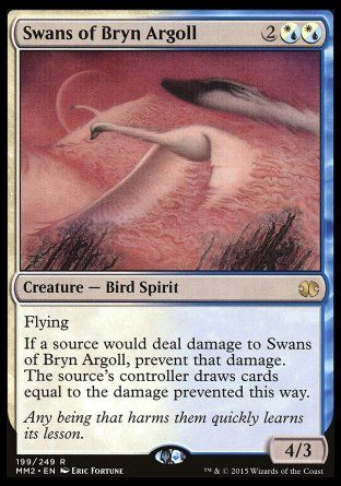 Swans of Bryn Argoll (Modern Masters 2015) Trading Card