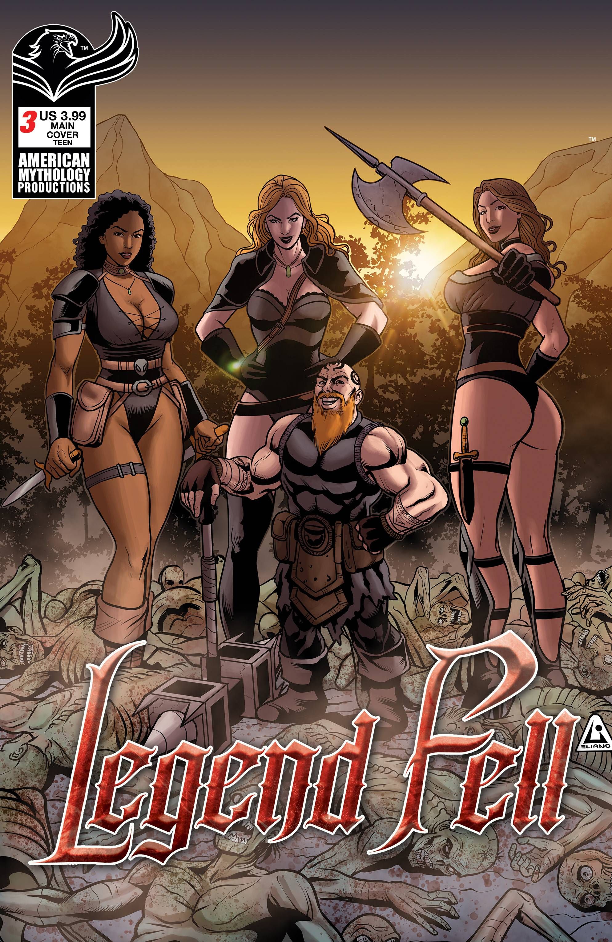 Legend Fell #3 Comic