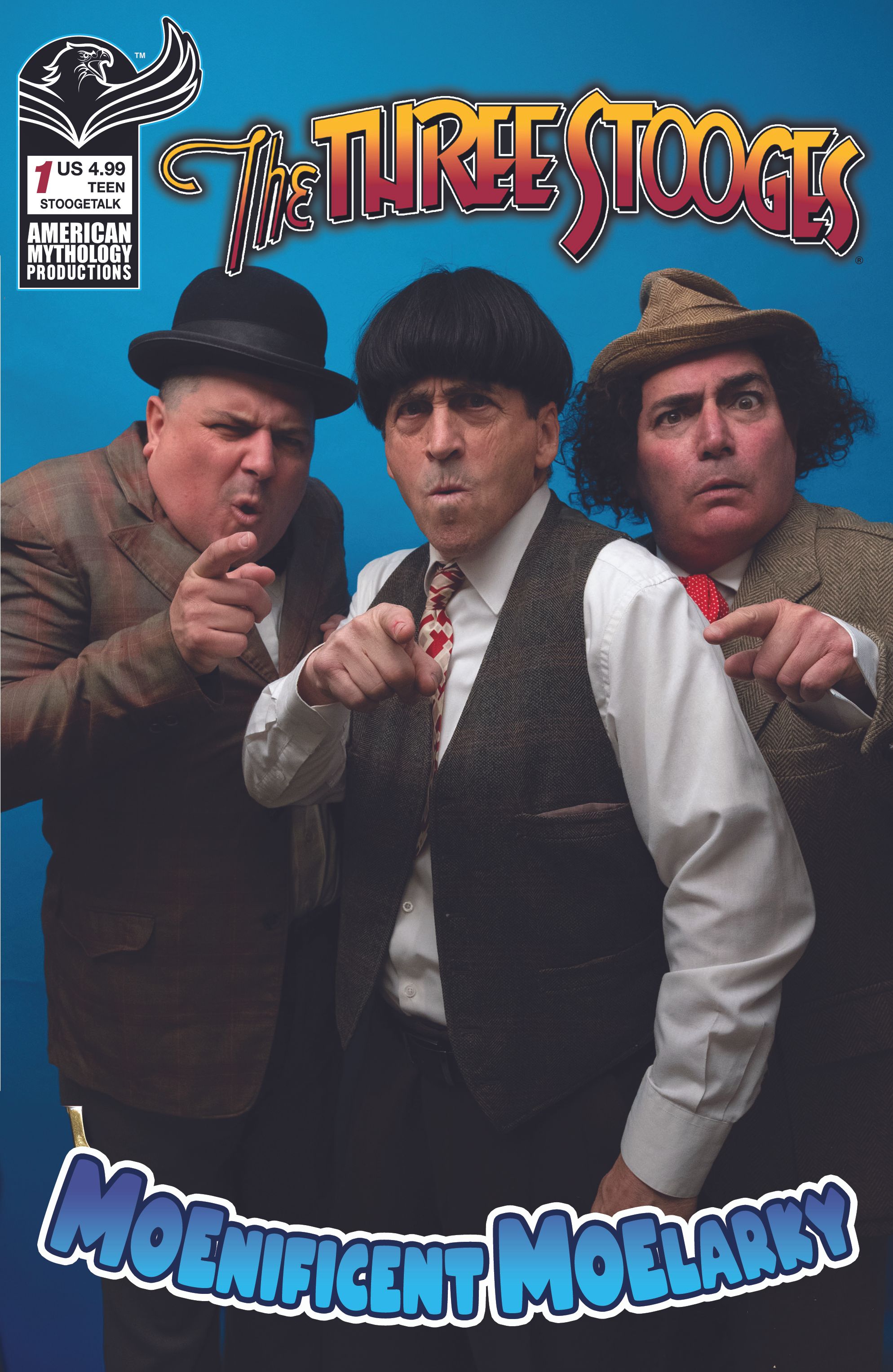Three Stooges Moenificent Moelarky #1 (Cvr D Stoogetalk Photo Variant) Comic
