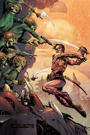Warlord of Mars Attacks #3 (40 Copy Morales Virgin Cover)