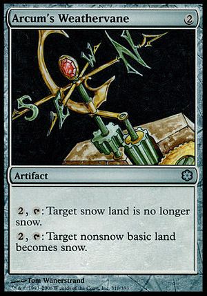 Arcum's Weathervane (Coldsnap Theme Decks)